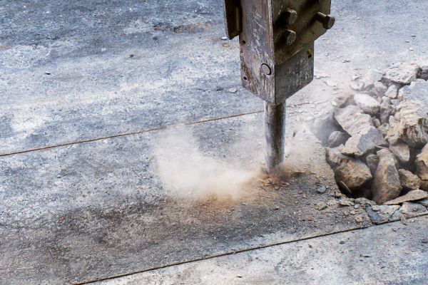 Concrete Patio Removal in Fargo