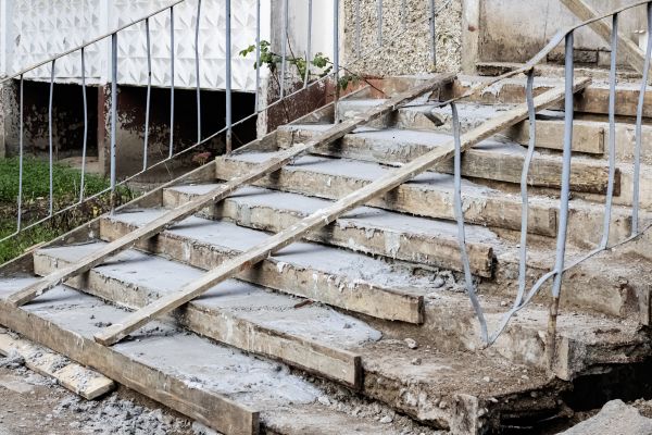 Staircase Demolition in Fargo